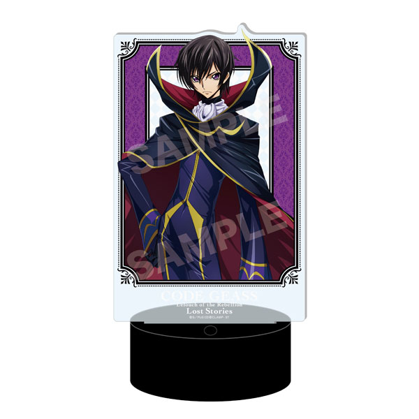 コードギアス 反逆のルルーシュ ロストストーリーズ LEDビッグアクリルスタンド 01 ルルーシュ（再販）[CS.FRONT]《１２月予約》