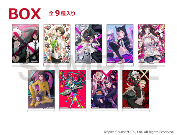 スーパーダンガンロンパ2×mixx garden アクリルスタンドコンプリート