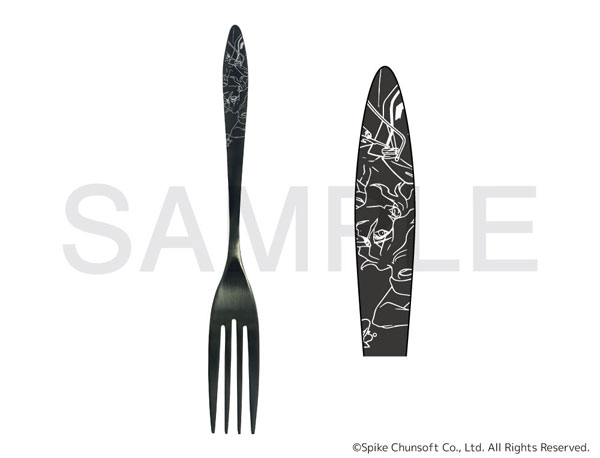 スーパーダンガンロンパ2×mixx garden マットブラックフォーク(犬月煙/狛枝凪斗)[エイトエンターテイメント]《在庫切れ》