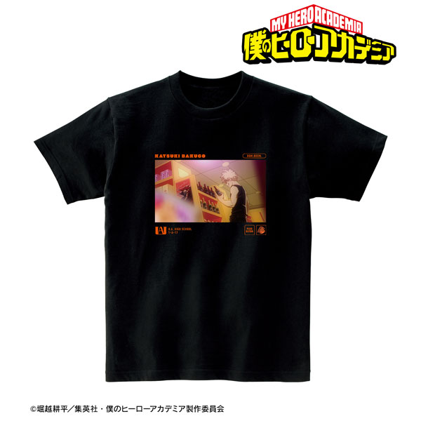TVアニメ「僕のヒーローアカデミア」 爆豪勝己 エンディングTシャツ メンズ L[アルマビアンカ]《在庫切れ》