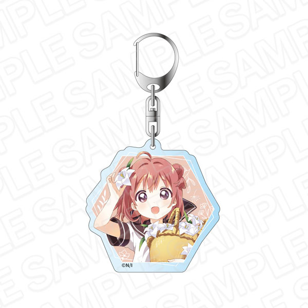 ゆるゆり アクリルキーホルダー 赤座あかり flower ver.[コンテンツ