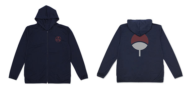 NARUTO-ナルト- 疾風伝 写輪眼 薄手ドライパーカー/NAVY-S（再販）[コスパ]《０６月予約》