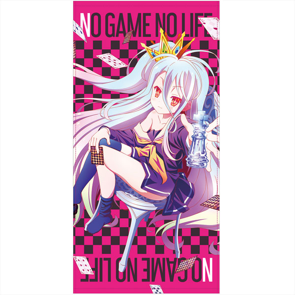 ノーゲーム・ノーライフ 白 & ステフ 120cm ビッグタオル ノーゲーム・ノーライフ 描き下ろし 「白」120cmビッグタオル ASCIENTE