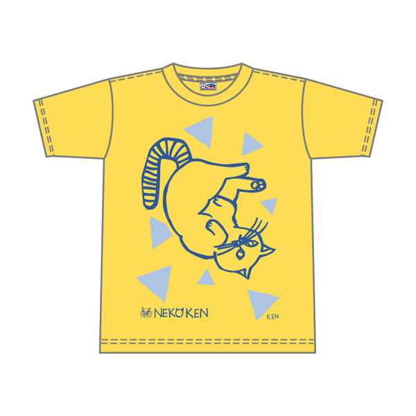 NEKO KEN キッズTシャツ Lサイズ あおすけ[GRANUP]《在庫切れ》