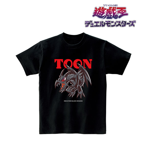 遊☆戯☆王デュエルモンスターズ 真紅眼の黒竜 トゥーン・ワールド テイストデフォルメ Tシャツ メンズ XL[アルマビアンカ]《在庫切れ》