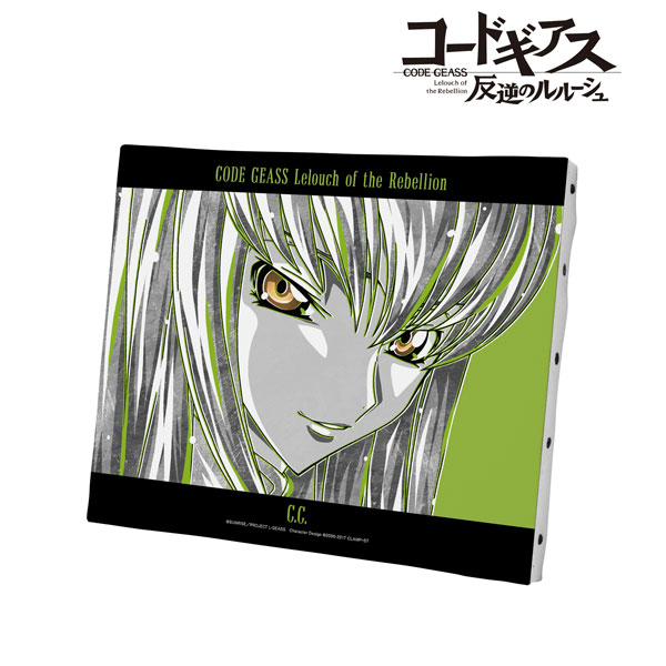 コードギアス反逆のルルーシュ キャンバスボード C.C. ルルーシュ コードギアス 反逆のルルーシュ - ルルーシュ Ani-Art BLACK
