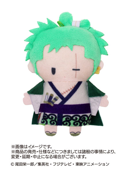 未使用未開封:ワンピース パペラ フィンガーマスコット ワノ国Ver.全6種 ONE PIECE フィンガーマスコット・PUPPELA(パペラ) ゾロ十郎