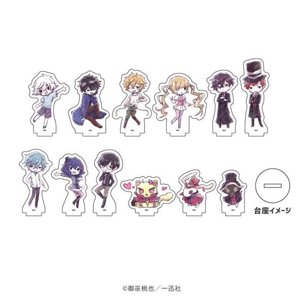 アクリルぷちスタンド「カーニヴァル」01/グラフアートイラスト 12個入りBOX（再販）[A3]《０４月予約》