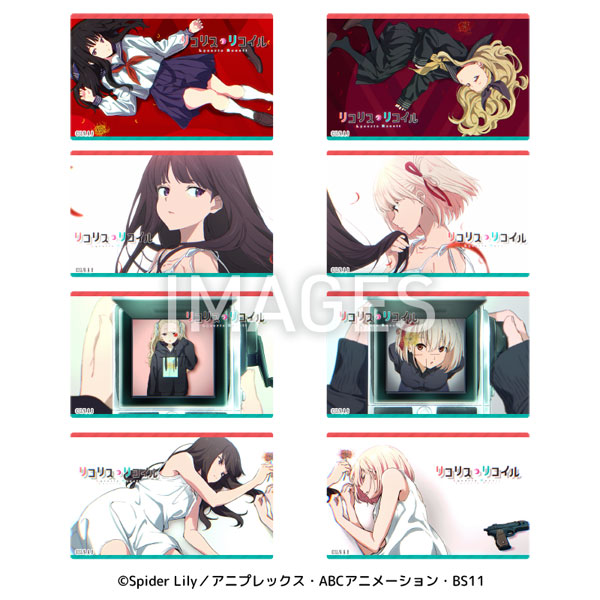 リコリス・リコイル デコステッカー  vol.2　8個入りBOX[デイプロ]《在庫切れ》