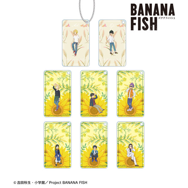 BANANA FISH トレーディング Botania スクエアアクリルキーホルダー 8