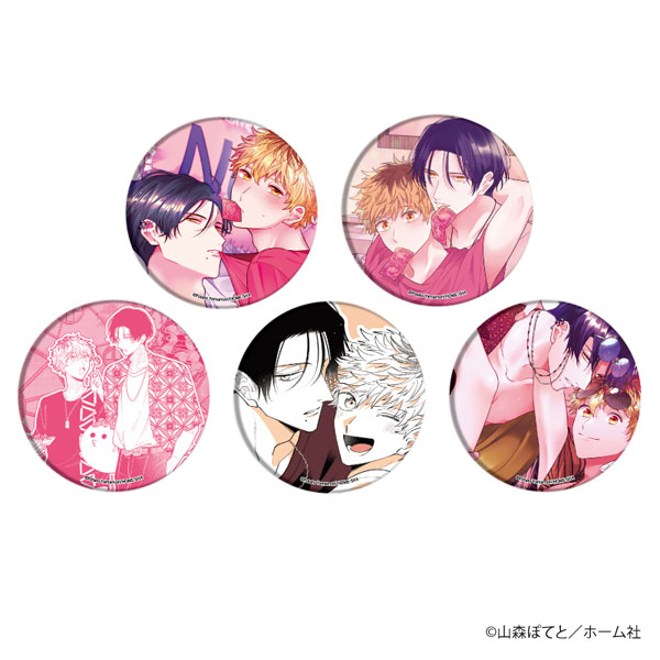 缶バッジ「山森ぽてと先生」01/公式イラスト 5個入りBOX[A3]《在庫切れ》