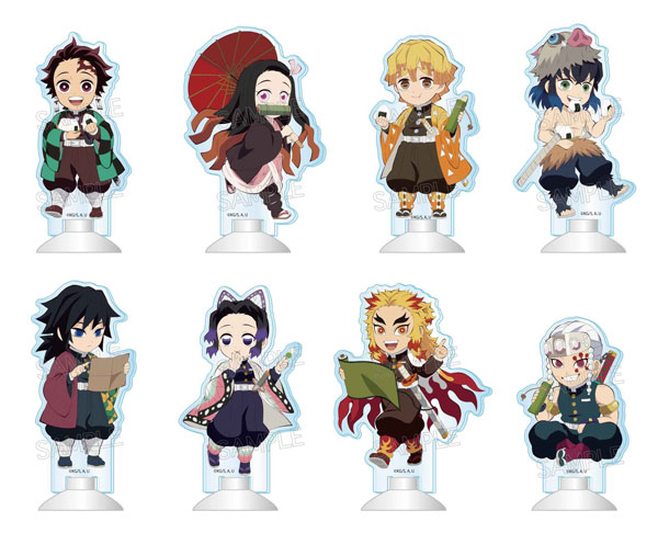 鬼滅の刃 街道歩きシリーズ 吸盤マスコット 8個入りBOX[ツインクル]《在庫切れ》