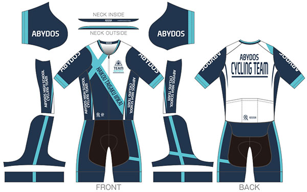 ブルーアーカイブ　サイクルセパレートワンピース　L 前入金 銀行振込のみ】ブルーアーカイブ サイクルセパレートワンピース