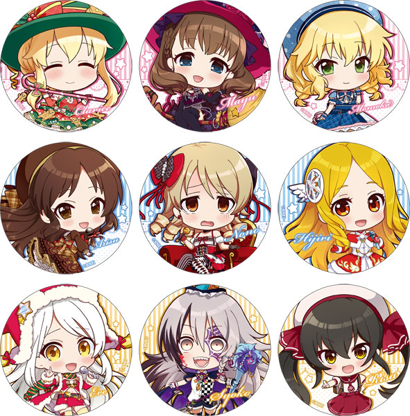 アイドルマスターシンデレラガールズ ぷちちょこ トレーディング缶バッジ Vol.2　9個入りBOX[シーズナルプランツ]《在庫切れ》