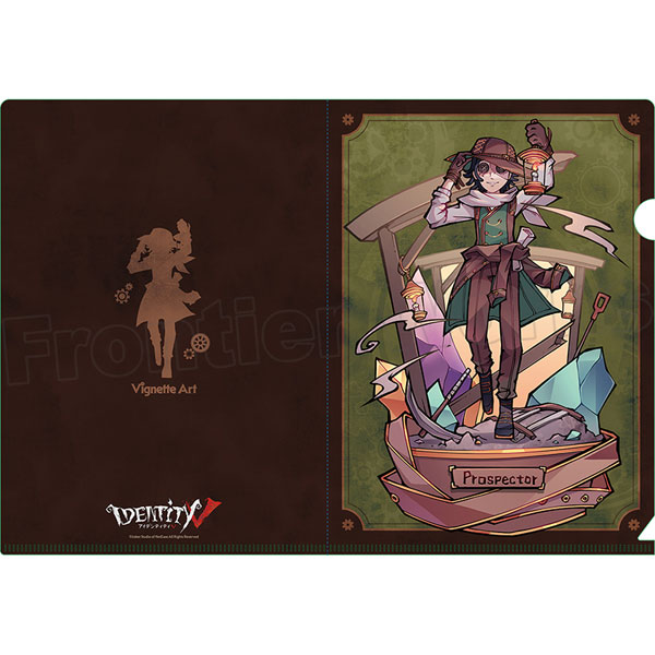 Identity V ビネットアート ミニクリアファイル 探鉱者[フロンティア
