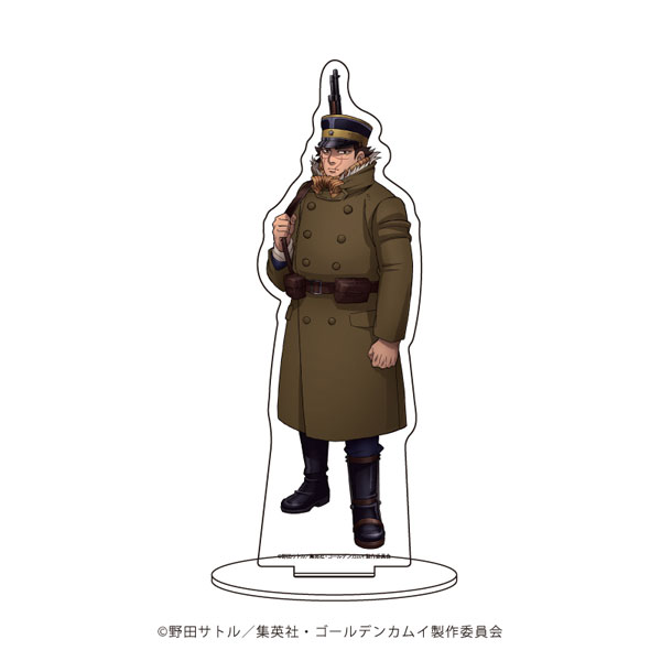 キャラアクリルフィギュア「ゴールデンカムイ」01/杉元佐一[A3]《在庫切れ》