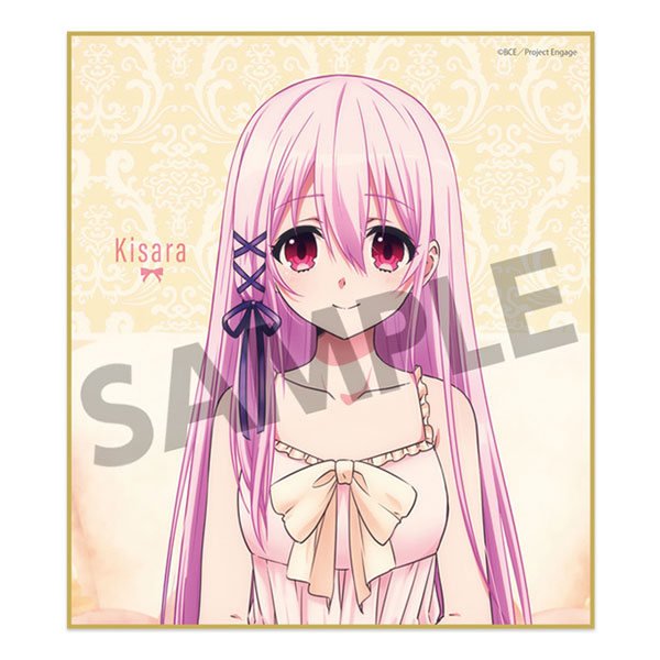 Engage Kiss 描き下ろしミニ色紙 キサラ ナイトウェア ver.[ホビー