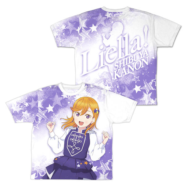 ラブライブ！スーパースター！！ 描き下ろし 澁谷かのん 両面フルグラフィックTシャツ『Sing！Shine！Smile！』Ver.-L[コスパ]