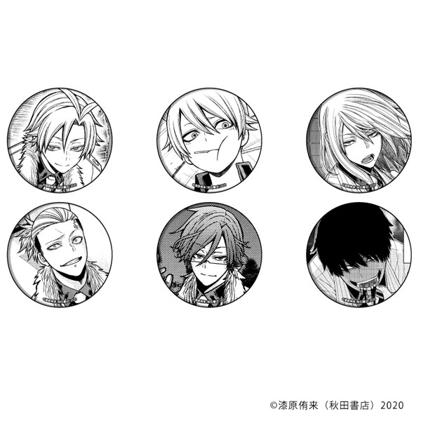 桃源暗鬼 缶バッジ 桃ver. 全6種セット 桃源暗鬼 桃華月詠 C105 缶