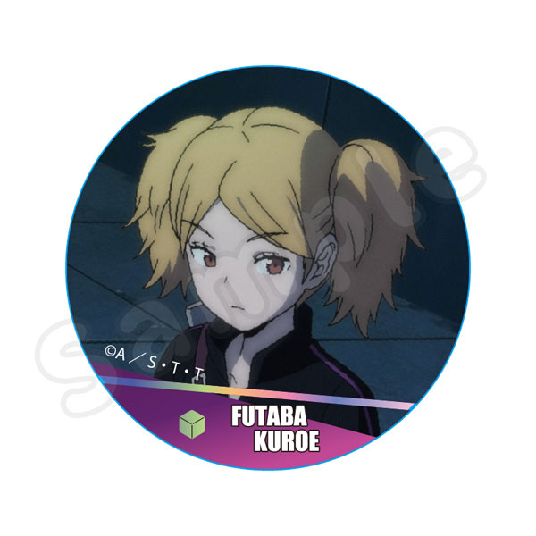 ワールドトリガー ホログラム缶バッジ 黒江双葉[KThingS]《在庫切れ》