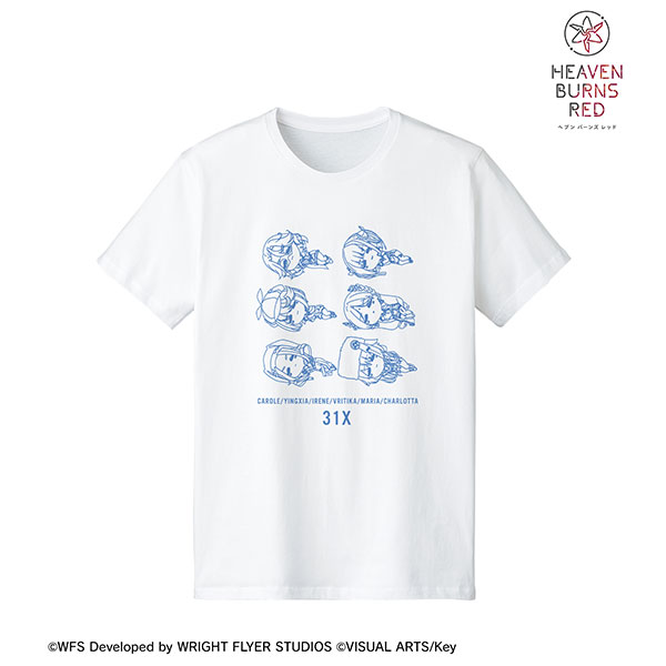 ヘブンバーンズレッド 袖リブロングスリーブTシャツ 31A部隊ロゴ WHITE-L【予約 再販