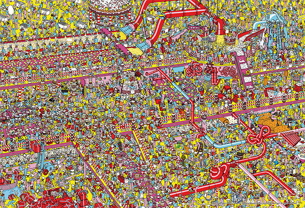 ジグソーパズル Where’s Wally？あまいあまいケーキ工場 500スモールピース (500S-005)[ビバリー]《在庫切れ》
