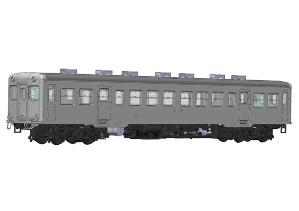小湊鐵道キハ200形[中期型](限定品 無塗装仕様) 1/80 プラモデル[プラム]《発売済・在庫品》