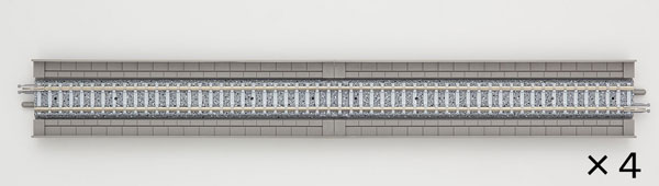 1822 高架橋付PCレールHS280-PC(F)(4本セット)[TOMIX]