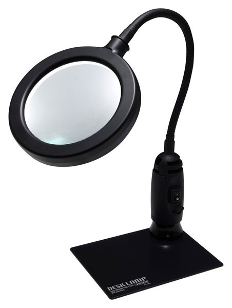 ホビーツール ルーペスタンド[LEDライト付] USB給電タイプ[WAVE]《在庫切れ》