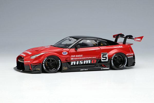 アイドロン1/43 LB-シルエットワークスGT 35GT-RR GT Wing 1/43 LB-シルエットワークス GT 35GT-RR GTウィング レッド
