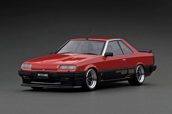 1/18 Nissan Skyline 2000 RS-X Turbo-C (R30) Red/Black