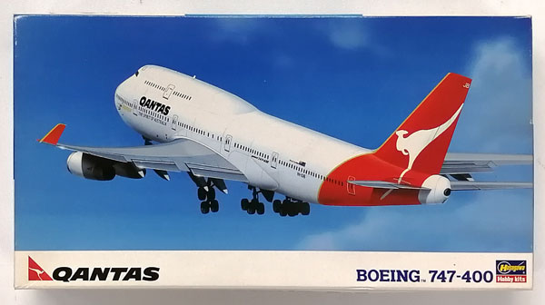 1/200 カンタス航空 ボーイング747 ダッシュ400 プラモデル