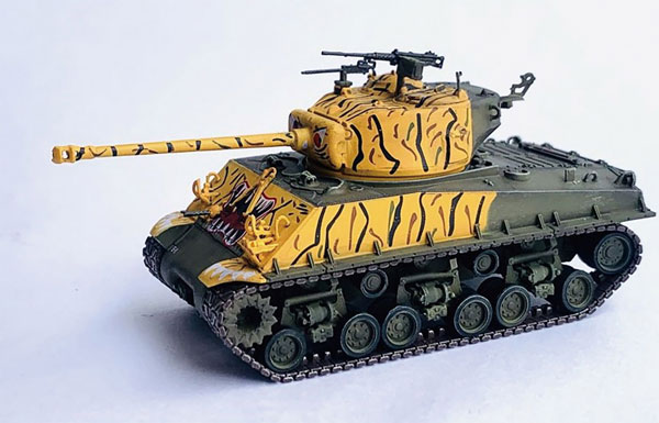 1/72 アメリカ陸軍 M4A3E8 シャーマン “タイガー フェイス” 第24歩兵