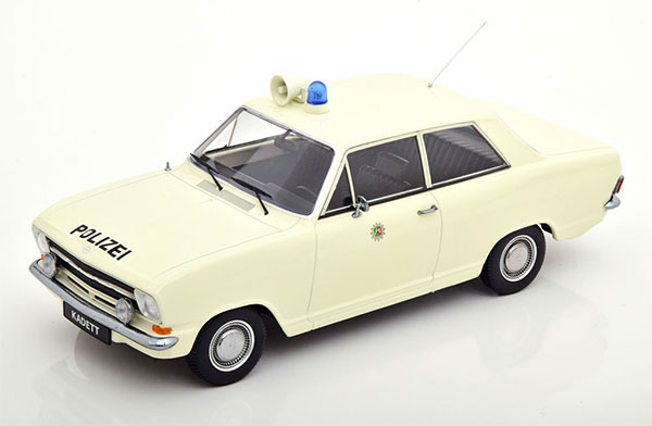 1/18 Opel Kadett B 1972 Police Germany white[KKスケール]《在庫切れ》