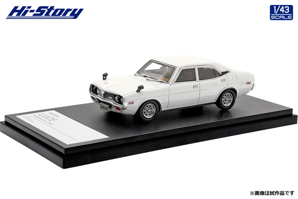 402-617 Hi-Story 1/43 マツダ LUCE CUSTOM GR 1/43 MAZDA LUCE CUSTOM GR II (1972) ホワイト[ハイストーリー]《在庫