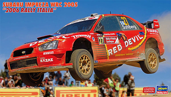 1/24 スバル インプレッサ WRC 2005 “2006 ラリー イタリア” プラモデル[ハセガワ]《０１月予約》