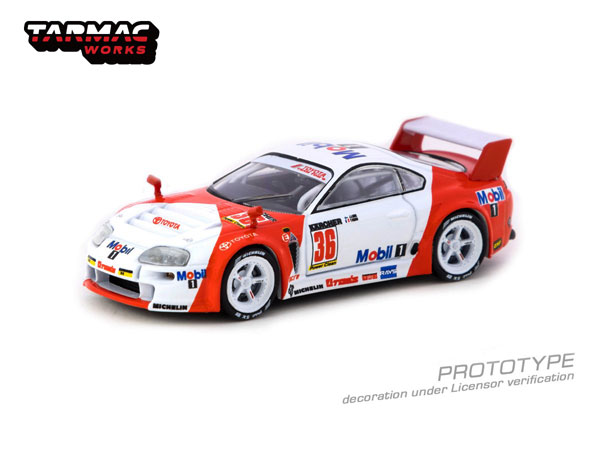 Tarmac Works 1/64 – Toyota Supra GT #36 – BPR Zhuhai 1995 – Neuve