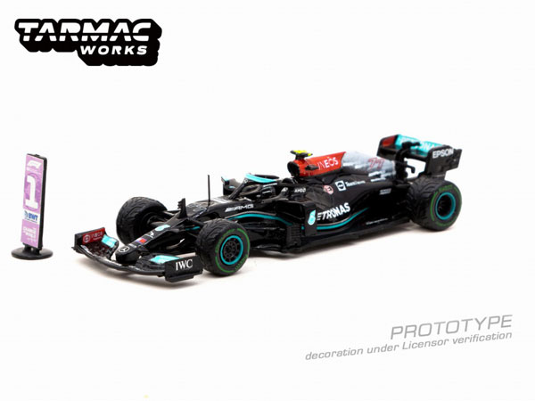1/64 Mercedes-AMG F1 W12 E Performance Turkish Grand Prix 2021 Winner Valtteri Bottas[Tarmac Works]《０６月予約》