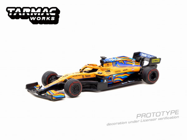 1/64 McLaren MCL35M Abu Dhabi Grand Prix 2021 Daniel Ricciardo[Tarmac Works]《０６月予約》