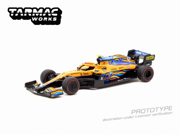1/64 McLaren MCL35M Abu Dhabi Grand Prix 2021 Lando Norris[Tarmac Works]《０６月予約》
