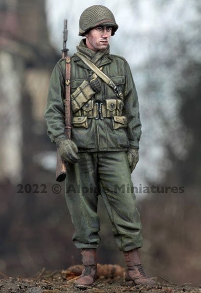 1/35 WWIIアメリカ陸軍歩兵 冬姿の歩兵[アルパイン]《０１月仮予約》