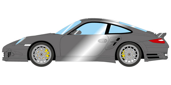 1/43 ポルシェ 911 (997.2) ターボ S 2011 メテオグレーメタリック[メイクアップ]【送料無料】《０３月予約》