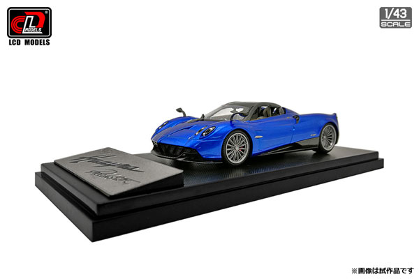 1/43 Pagani Huayra Roadster ブルー[LCD MODEL]