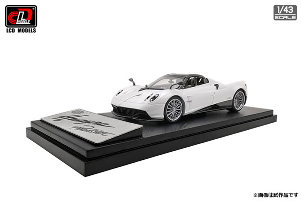 1/43 Pagani Huayra Roadster ホワイト[LCD MODEL]