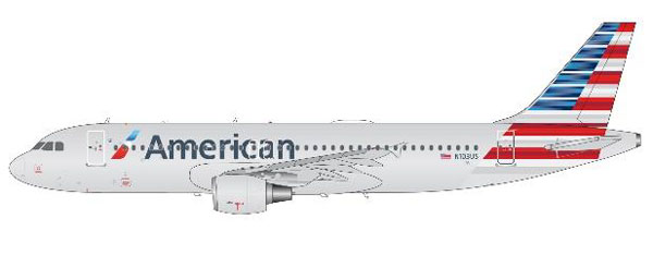 1/200 Gemini200 A320-200 アメリカン航空 N103US[ジェミニ]《在庫切れ》