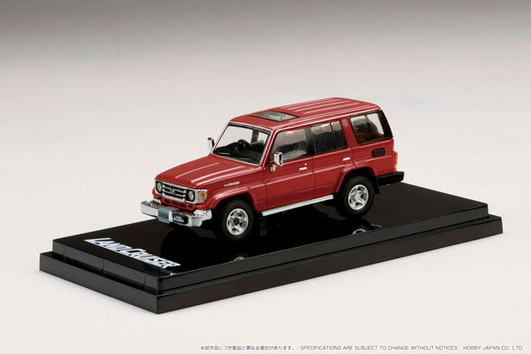 ぽぽ 1/64 トヨタ ランドクルーザー 70 ZX 4DOOR '2001 レッド