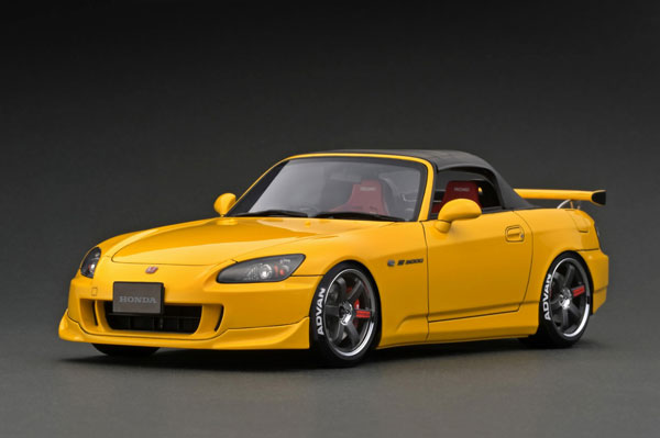 イグニッションモデル1/18 honda s2000 ガンメタリック