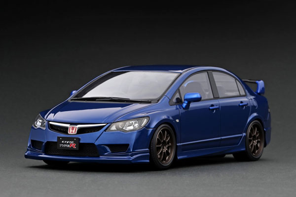 1/18 Honda CIVIC (FD2) TYPE R Blue Metallic[イグニッションモデル