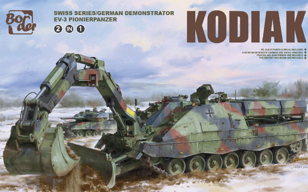 1/35 コディアック 装甲工兵車 (2in1) プラモデル[ボーダーモデル