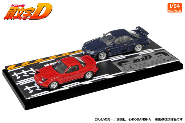 1/64 頭文字D セットVol.11 末次トオルロードスター(NA6CE